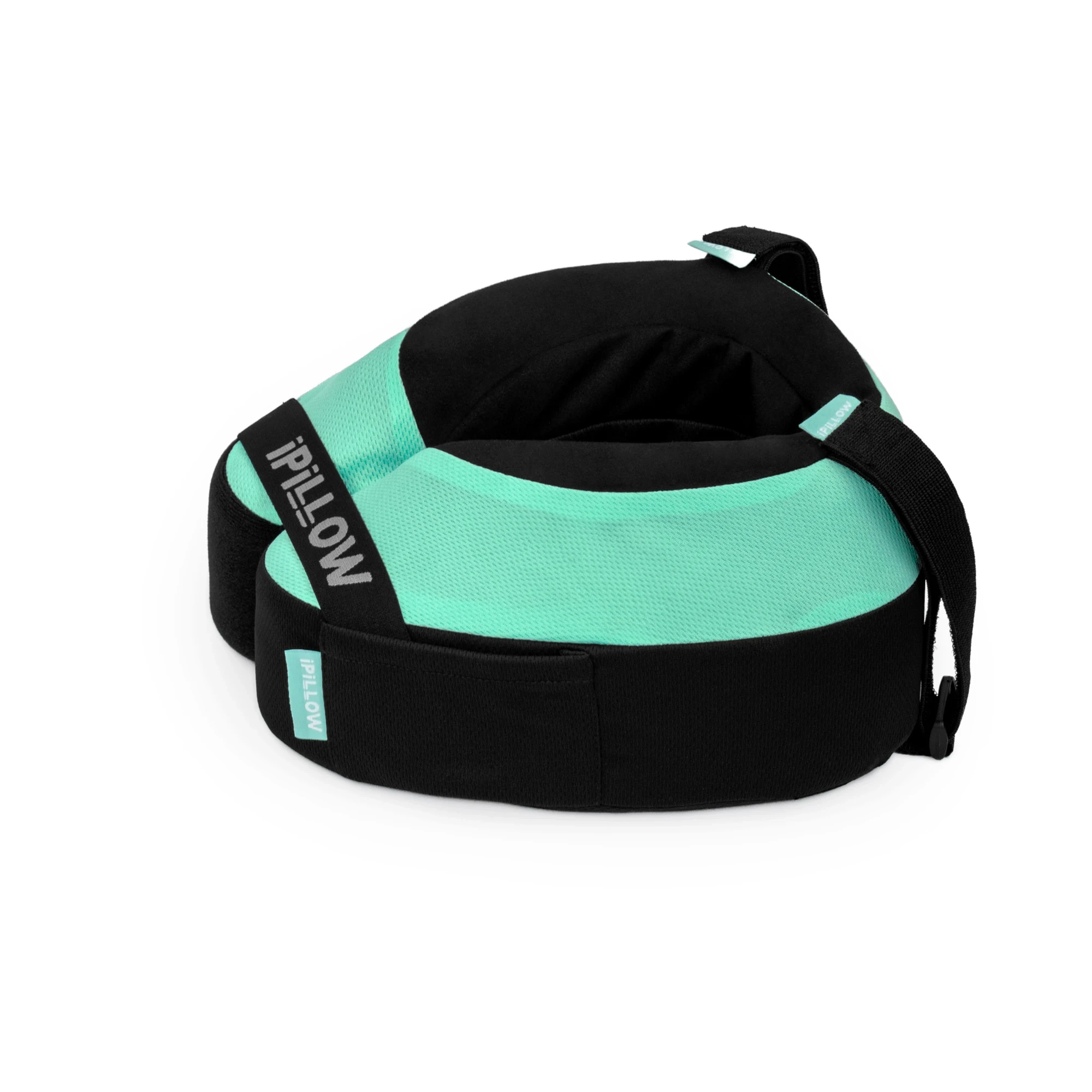 Подушка для путешествий на шею с эффектом памяти ортопедическая iPillow Neck Evolution Tiffany бирюзовый