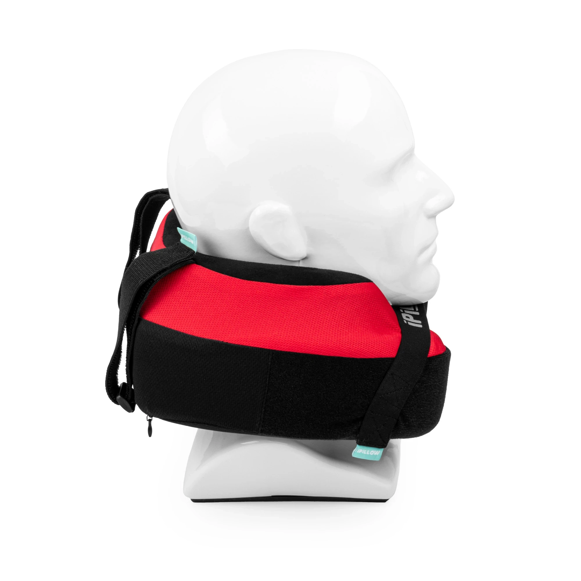 Подушка для путешествий на шею с эффектом памяти ортопедическая iPillow Neck Evolution Red красный