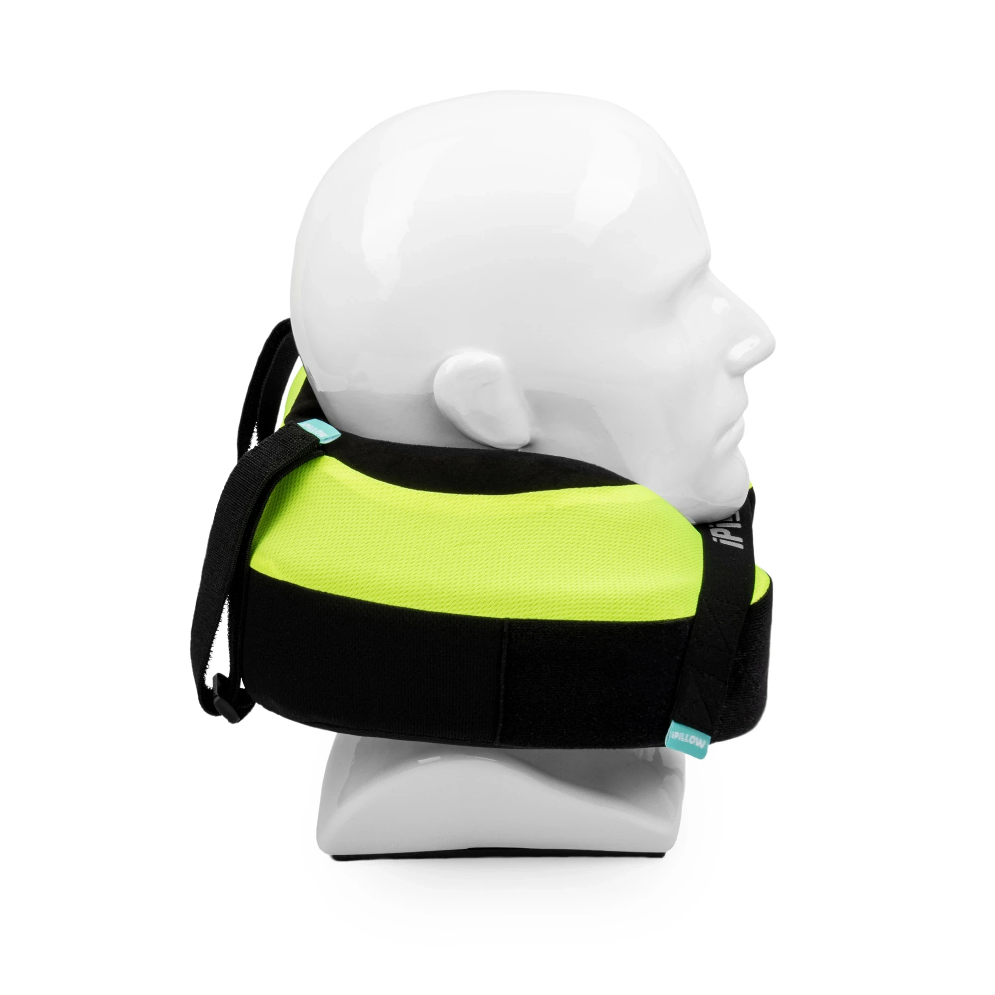 Подушка для путешествий на шею с эффектом памяти ортопедическая iPillow Neck Evolution Yellow жёлтый