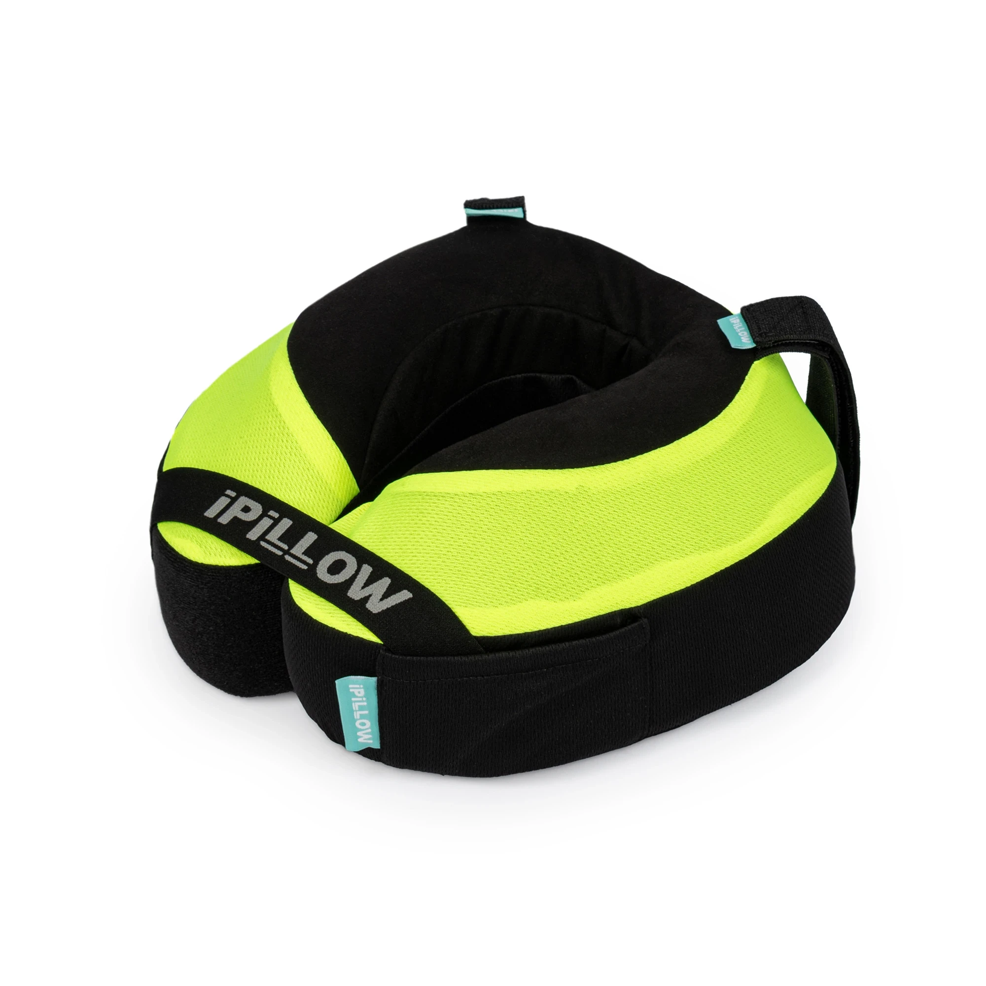 Подушка для путешествий на шею с эффектом памяти ортопедическая iPillow Neck Evolution Yellow жёлтый