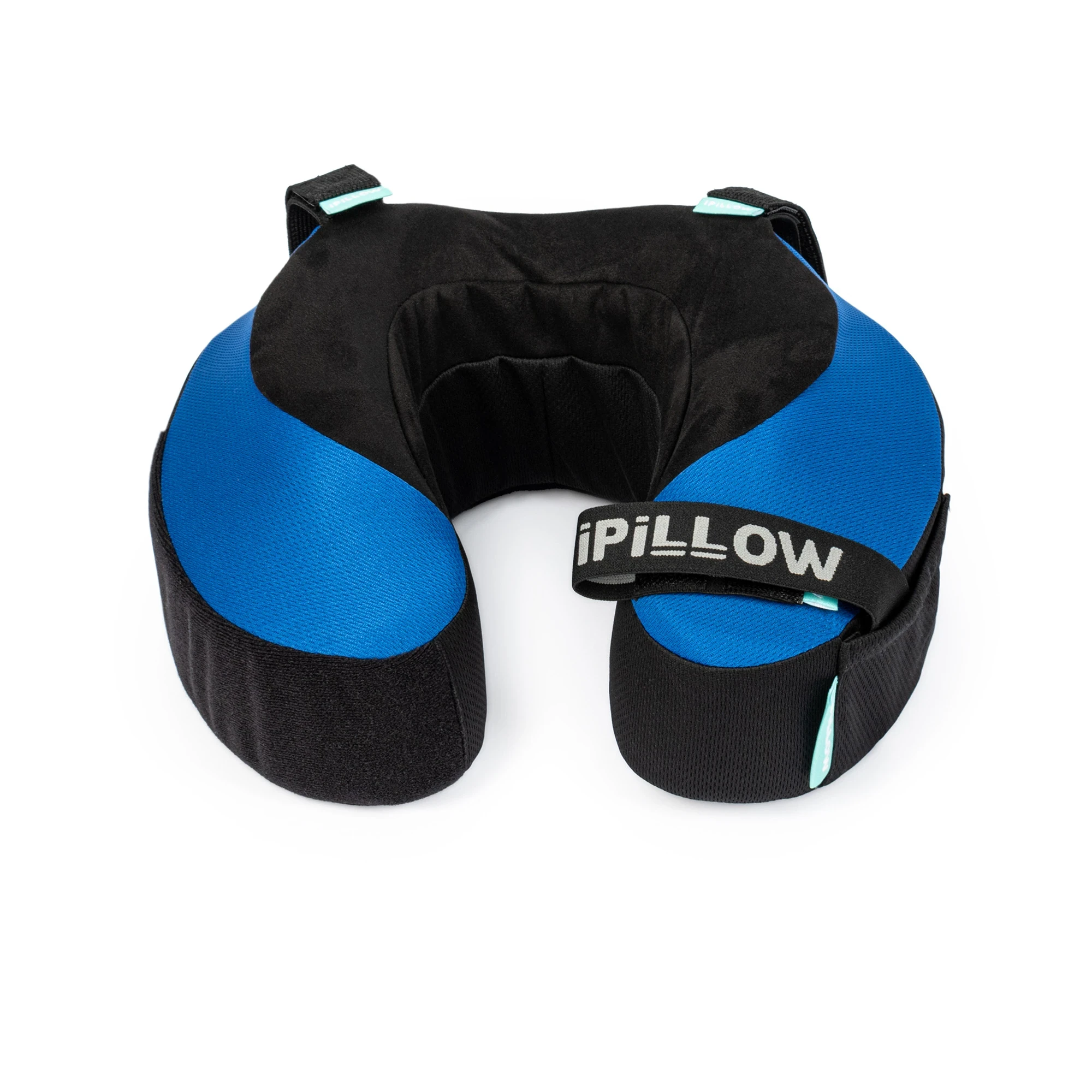 Подушка для путешествий на шею с эффектом памяти ортопедическая iPillow Neck Evolution Blue синий