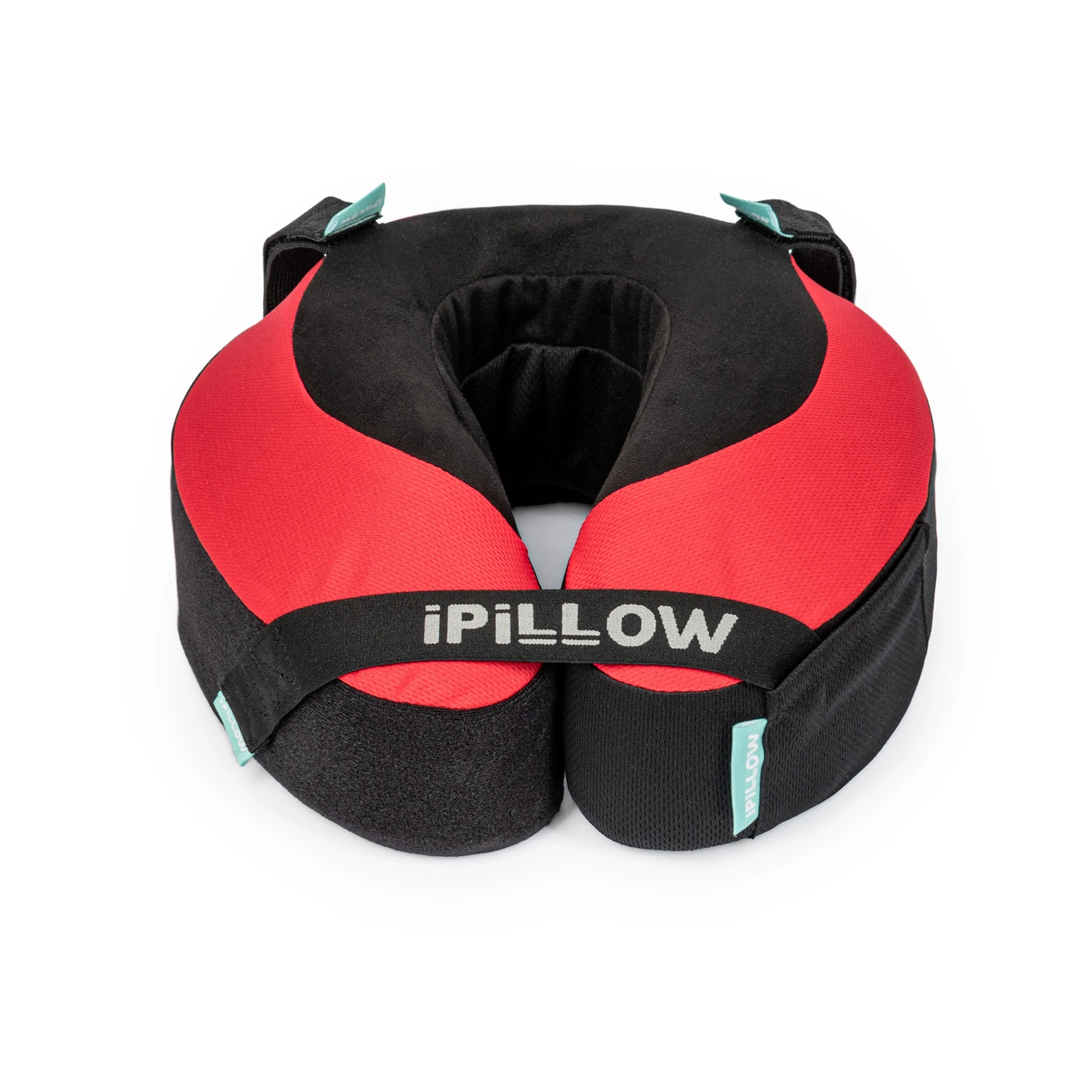 Подушка для путешествий на шею с эффектом памяти ортопедическая iPillow Neck Evolution Red красный