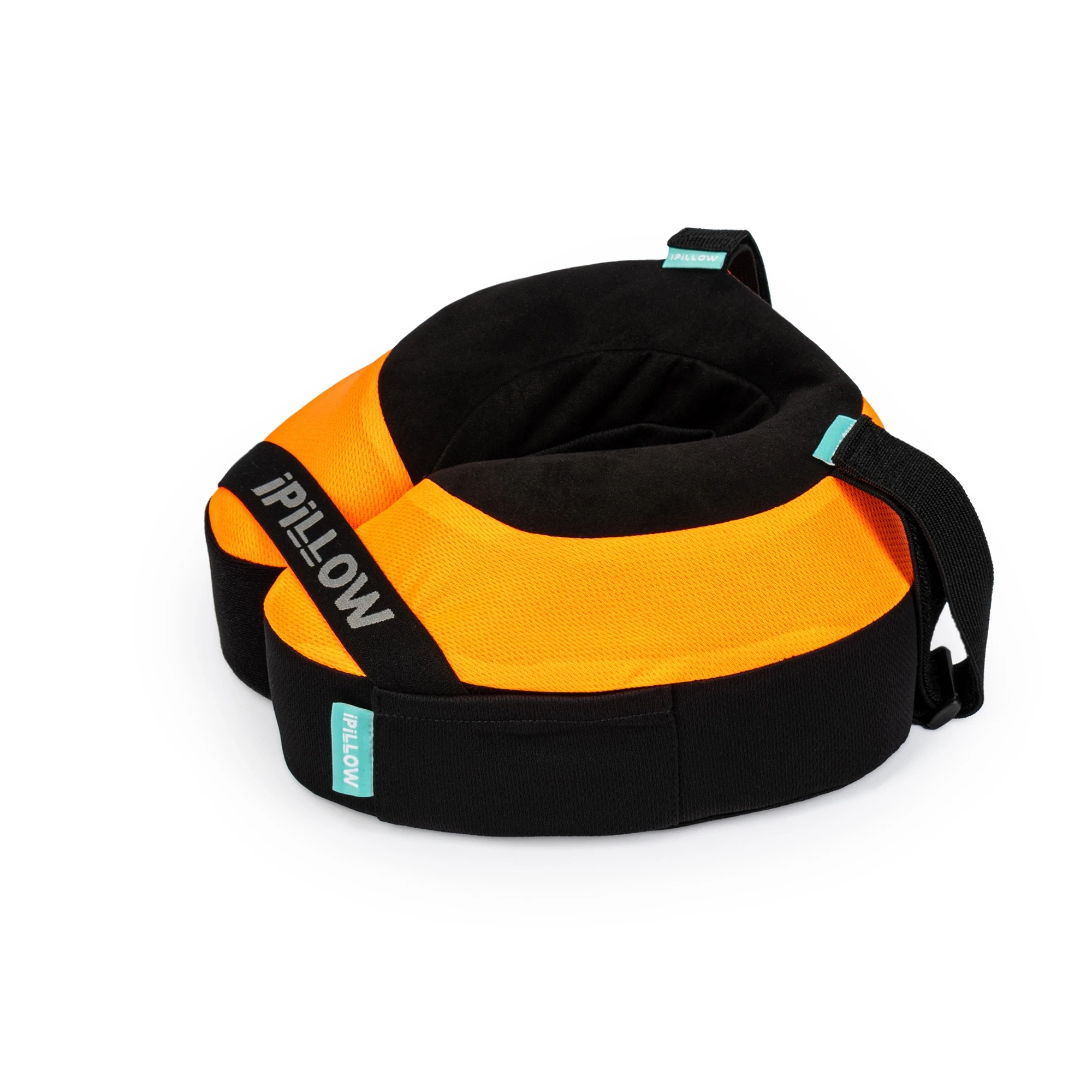 Подушка для путешествий на шею с эффектом памяти ортопедическая iPillow Neck Evolution Orange оранжевый