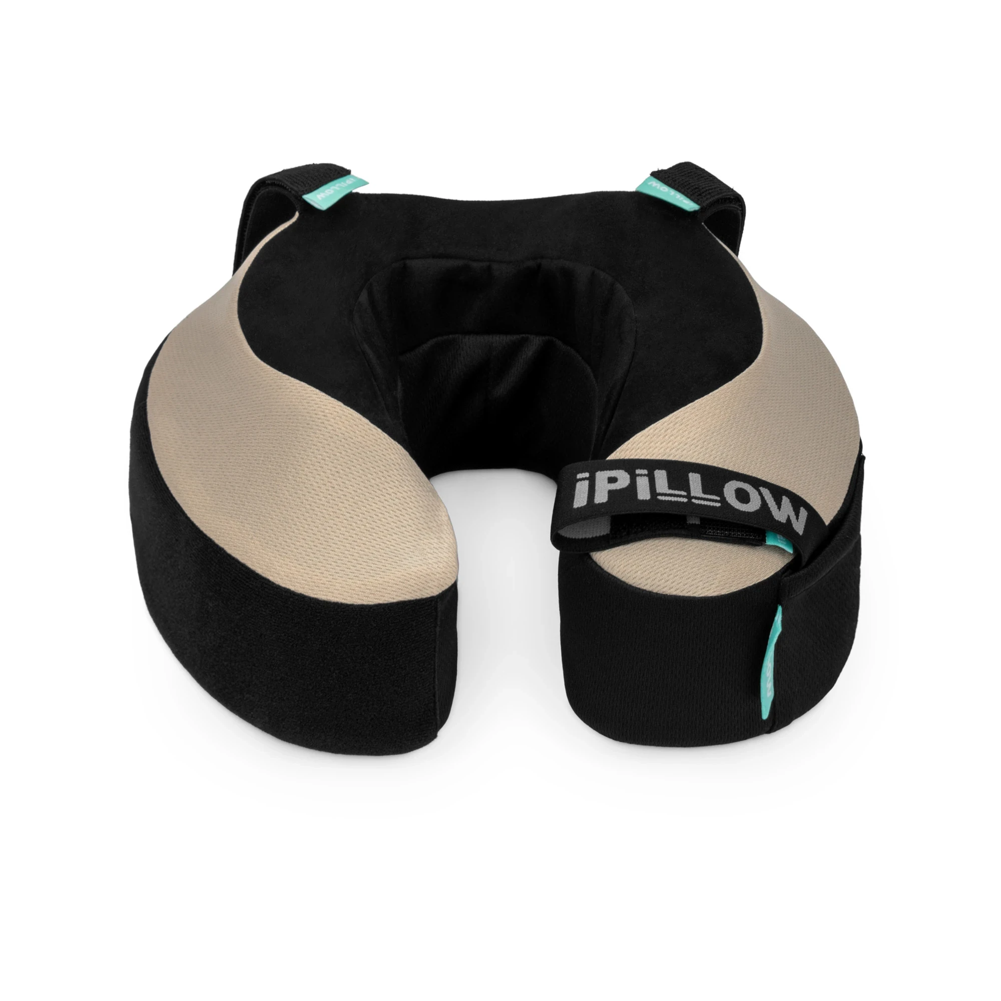 Подушка для путешествий на шею с эффектом памяти ортопедическая iPillow Neck Evolution Beige бежевый