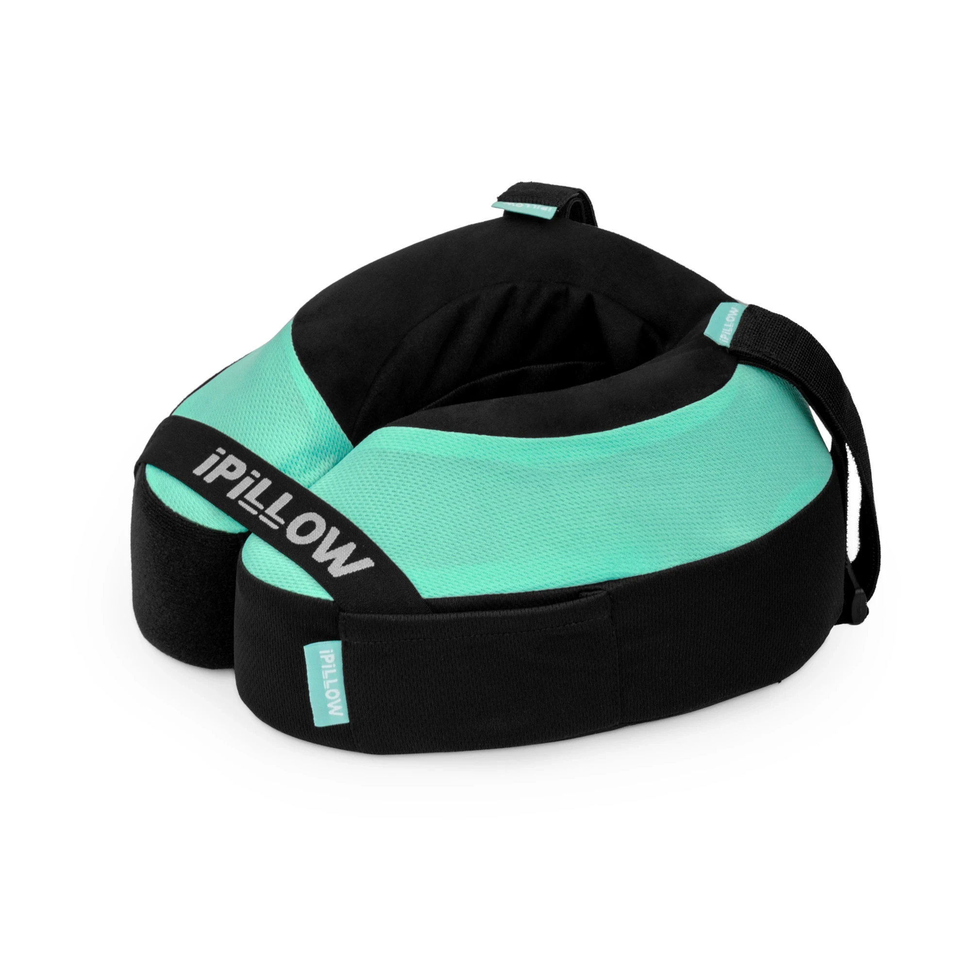 Подушка для путешествий на шею с эффектом памяти ортопедическая iPillow Neck Evolution Tiffany бирюзовый