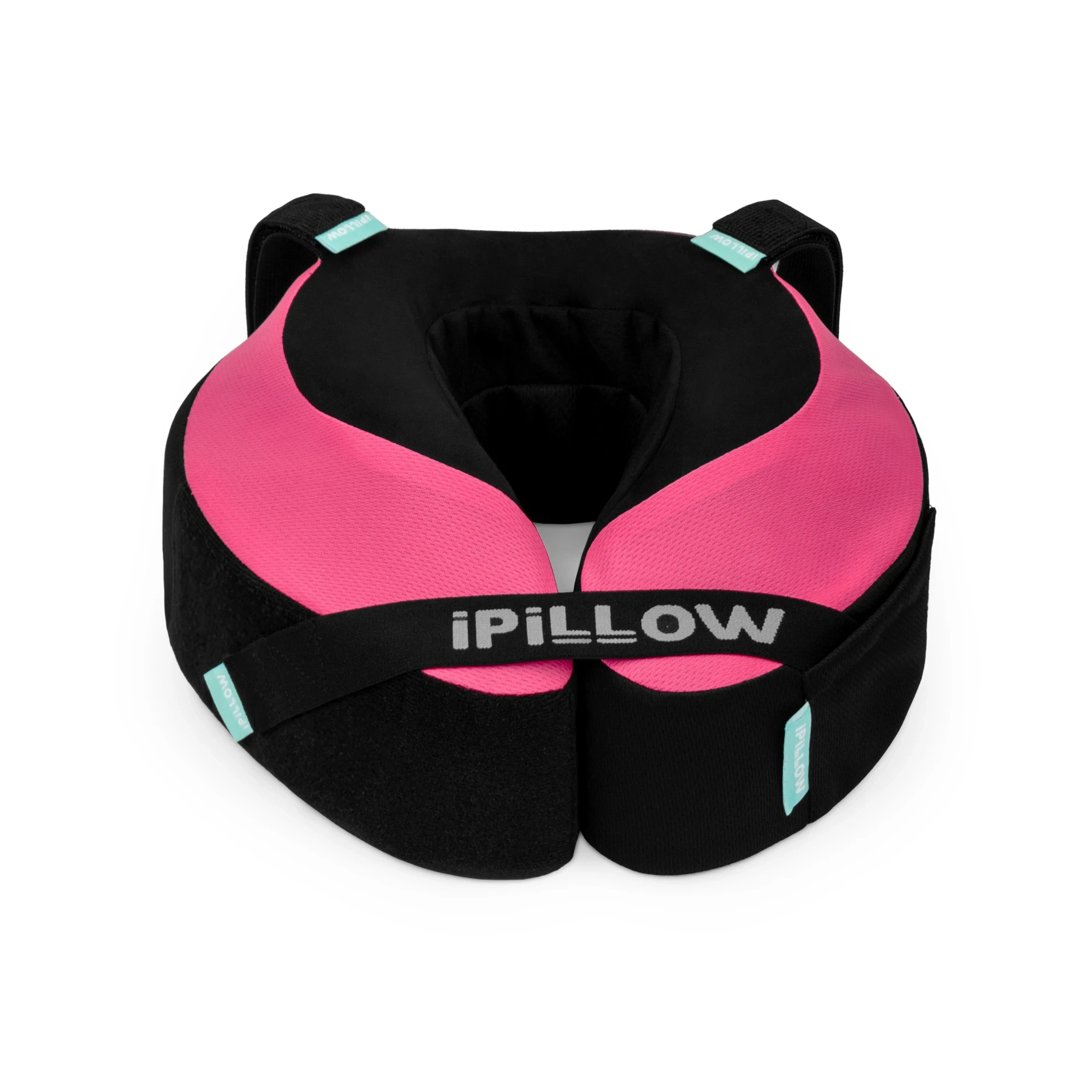 Подушка для путешествий на шею с эффектом памяти ортопедическая iPillow Neck Evolution Pink розовый