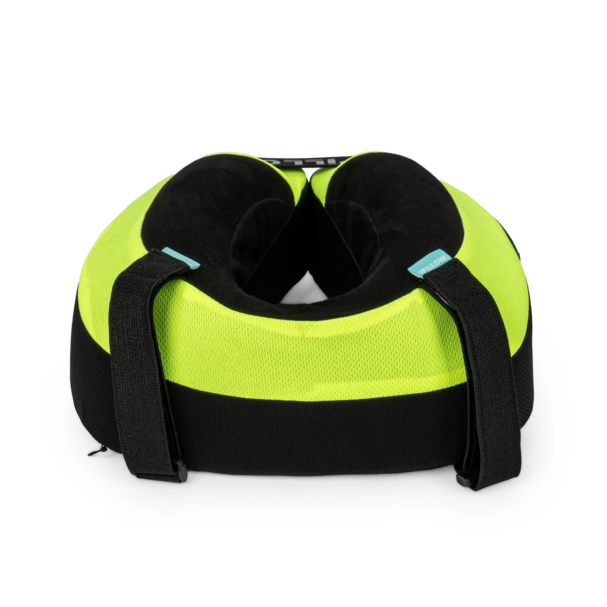 Подушка для путешествий на шею с эффектом памяти ортопедическая iPillow Neck Evolution Yellow жёлтый