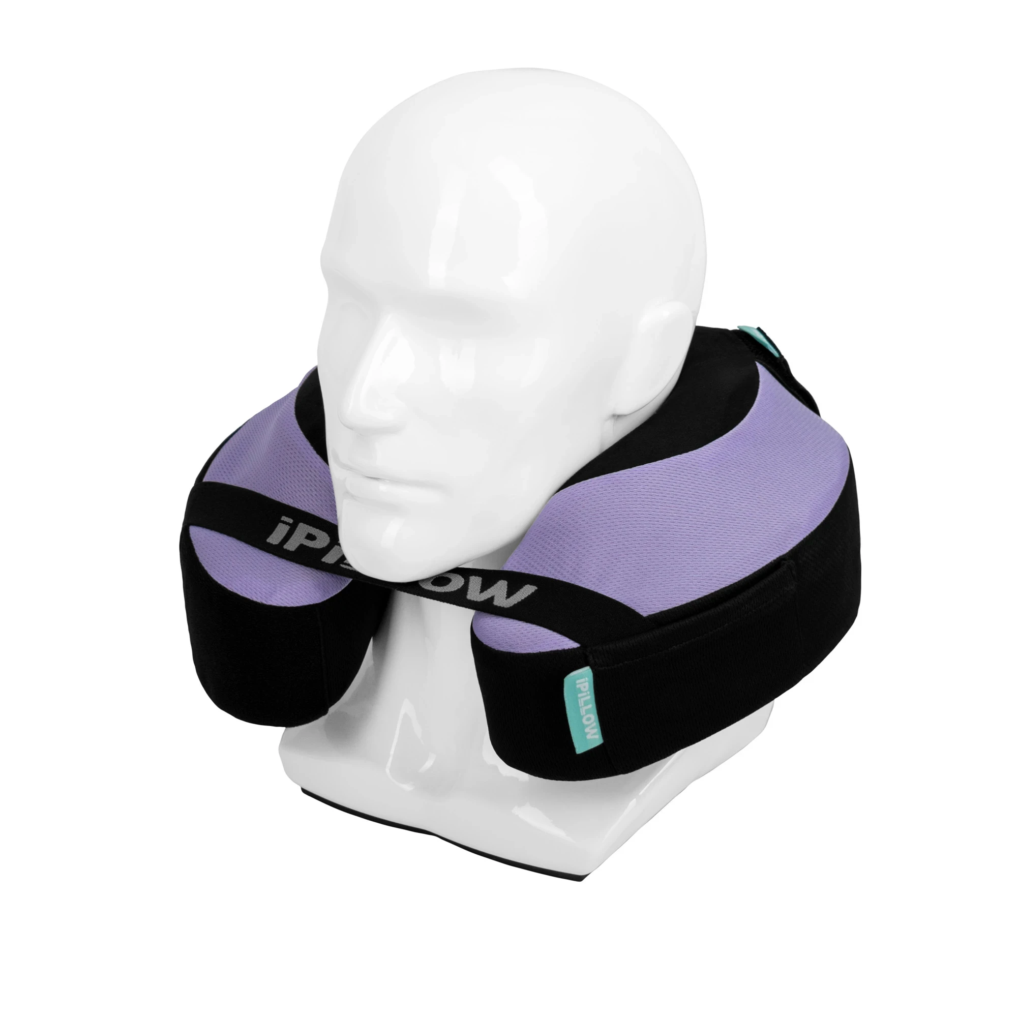 Подушка для путешествий на шею с эффектом памяти ортопедическая iPillow Neck Evolution Lavande сиреневый