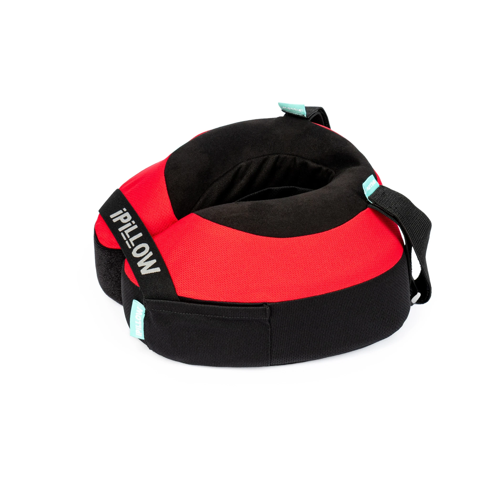 Подушка для путешествий на шею с эффектом памяти ортопедическая iPillow Neck Evolution Red красный